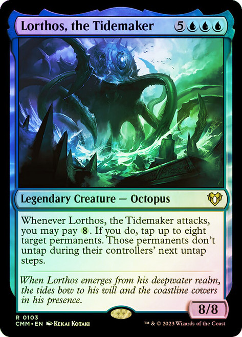 Lorthos, the Tidemaker\nCommander Masters\nSingle\nMagic The Gathering