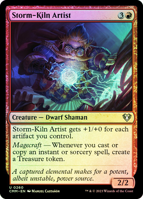 Storm-Kiln Artist\nCommander Masters\nSingle\nMagic The Gathering