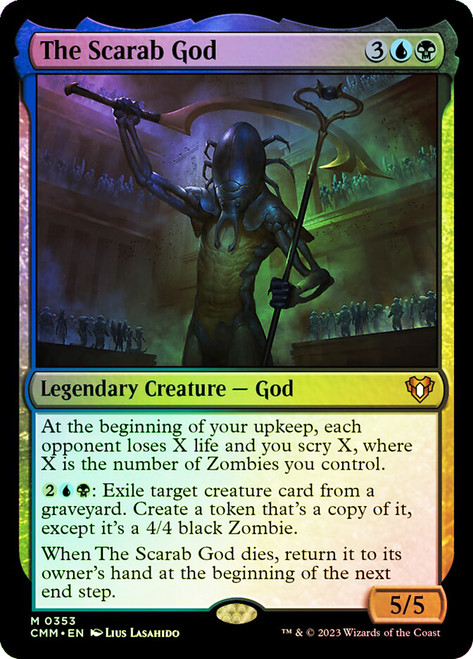 マスターピース スカラベの神/The Scarab God MPS 破滅の刻