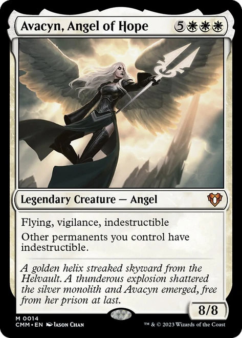 Avacyn, Angel of Hope\nCommander Masters\nSingle\nMagic The Gathering
