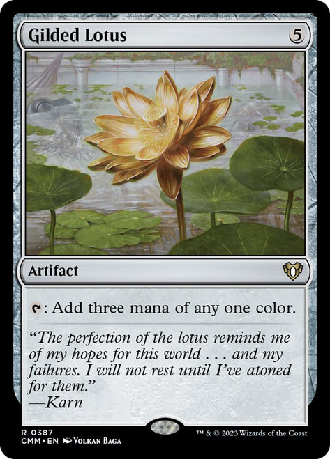 Gilded Lotus\nCommander Masters\nSingle\nMagic The Gathering