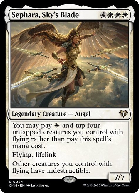 Sephara, Sky's Blade\nCommander Masters\nSingle\nMagic The Gathering