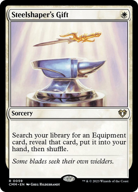 Steelshaper's Gift | Commander Masters | Star City Games