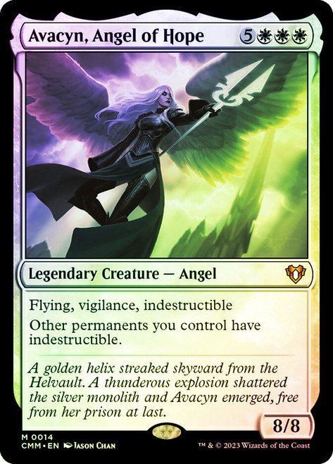 mtg 希望の天使アヴァシン　英語　ジャッジ　プロモ　foil Foil】《希望の天使アヴァシン/Avacyn, Angel of Hope》[AVR] 白