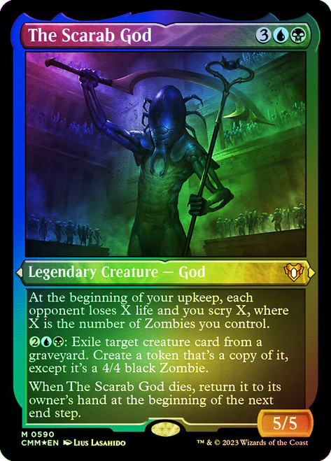 The Scarab God (Prerelease) (Hour of Devastation) | Promo | Star