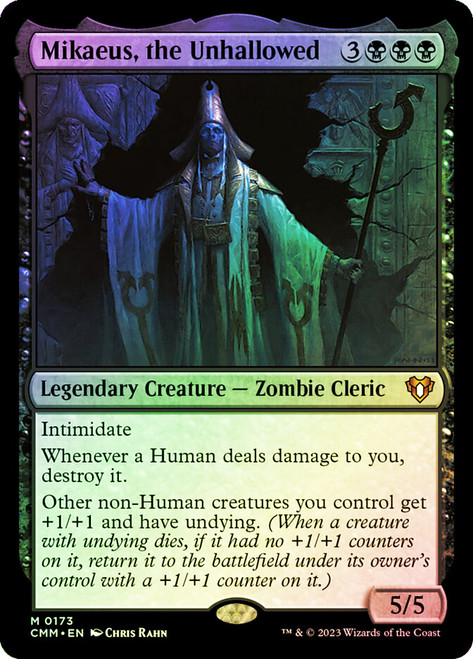 Mikaeus, the Unhallowed\nCommander Masters\nSingle\nMagic The Gathering