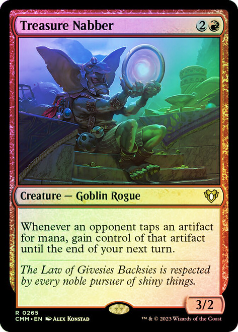 Treasure Nabber\nCommander Masters\nSingle\nMagic The Gathering