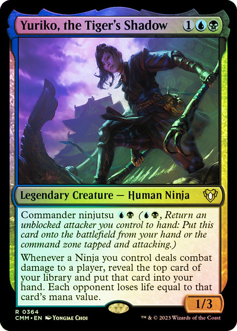 Yuriko, the Tiger's Shadow\nCommander Masters\nSingle\nMagic The Gathering