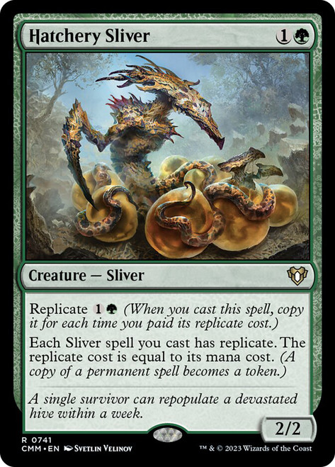 Hatchery Sliver\nCommander Masters\nSingle\nMagic The Gathering