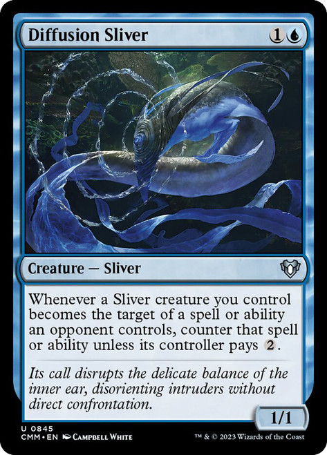 Diffusion Sliver\nCommander Masters\nSingle\nMagic The Gathering