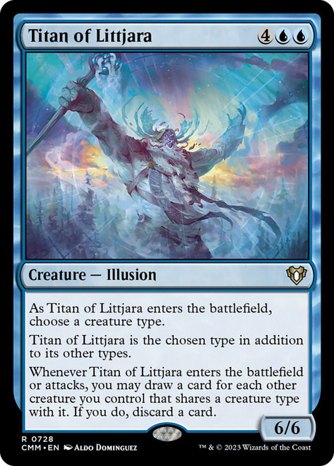 Titan of Littjara\nCommander Masters\nSingle\nMagic The Gathering