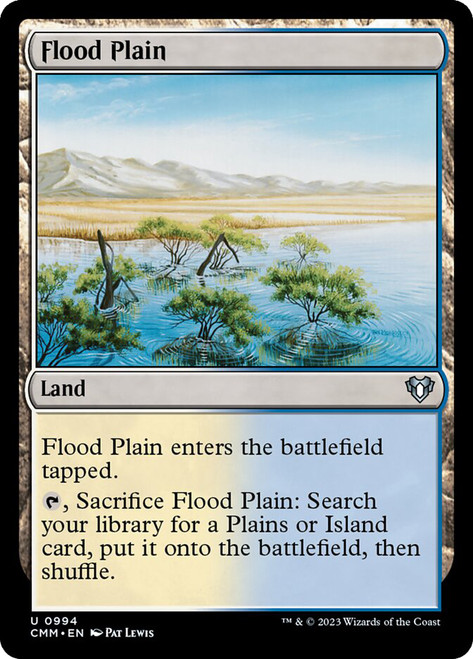 Flood Plain\nCommander Masters\nSingle\nMagic The Gathering