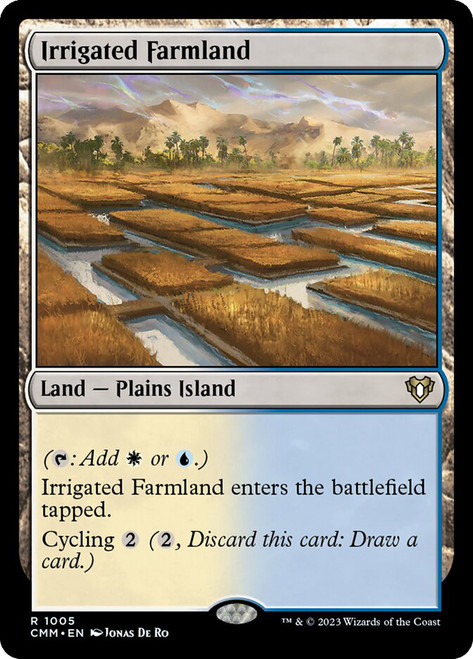 Irrigated Farmland\nCommander Masters\nSingle\nMagic The Gathering