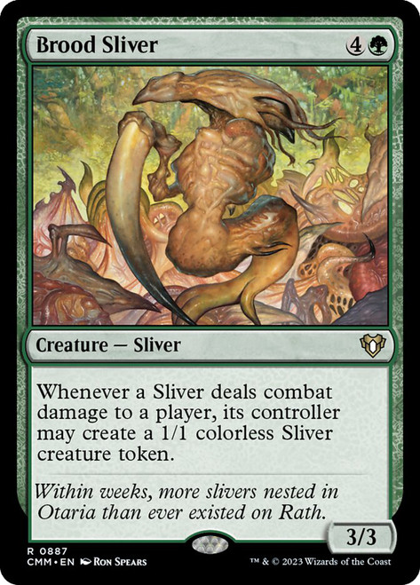 Brood Sliver\nCommander Masters\nSingle\nMagic The Gathering