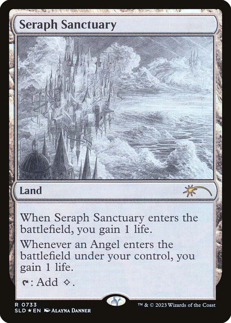 Seraph Sanctuary (Secret Lair) (#733)\nPromo: General\nSingle\nMagic The Gathering