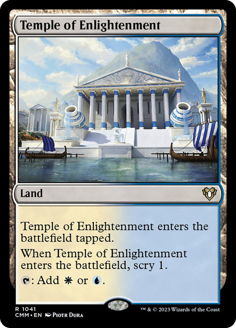 Temple of Enlightenment\nCommander Masters\nSingle\nMagic The Gathering