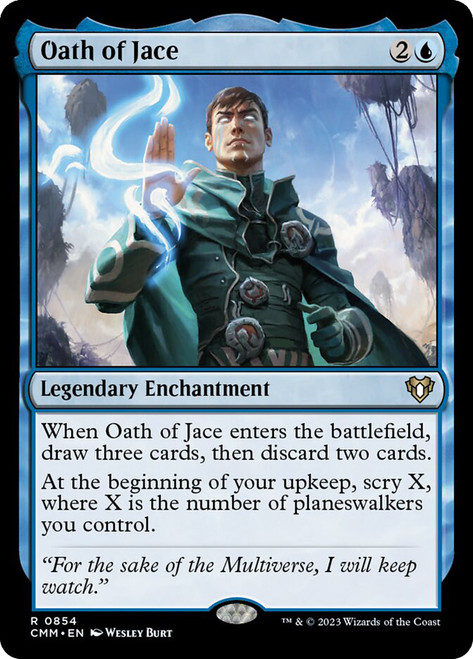 Oath of Jace\nCommander Masters\nSingle\nMagic The Gathering