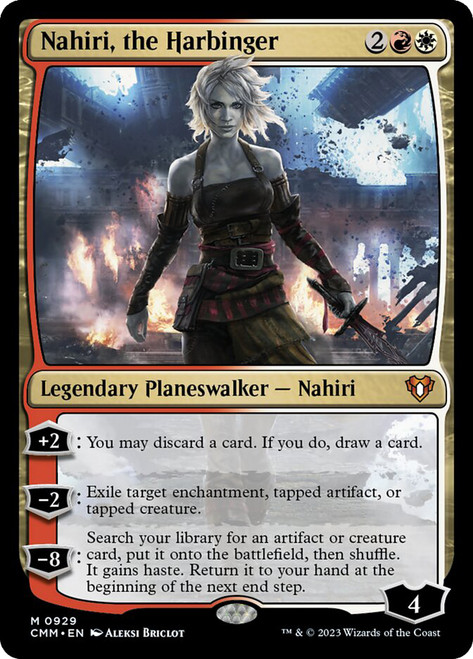 Nahiri, the Harbinger\nCommander Masters\nSingle\nMagic The Gathering