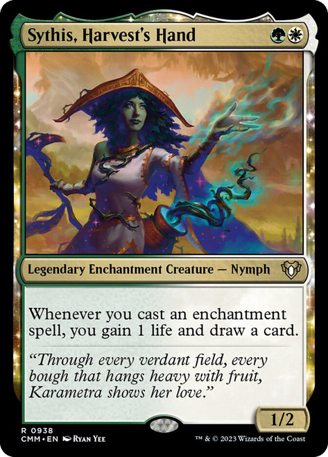 Sythis, Harvest's Hand\nCommander Masters\nSingle\nMagic The Gathering