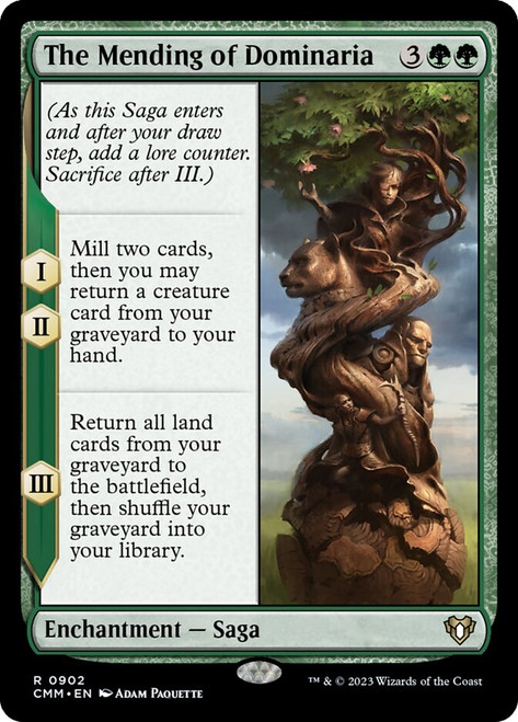 The Mending of Dominaria\nCommander Masters\nSingle\nMagic The Gathering