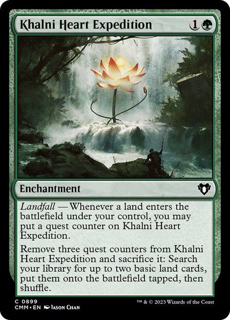 Khalni Heart Expedition\nCommander Masters\nSingle\nMagic The Gathering
