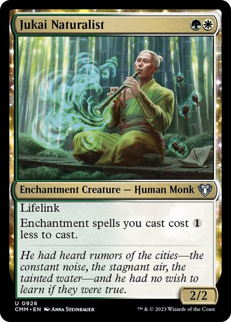 Jukai Naturalist\nCommander Masters\nSingle\nMagic The Gathering