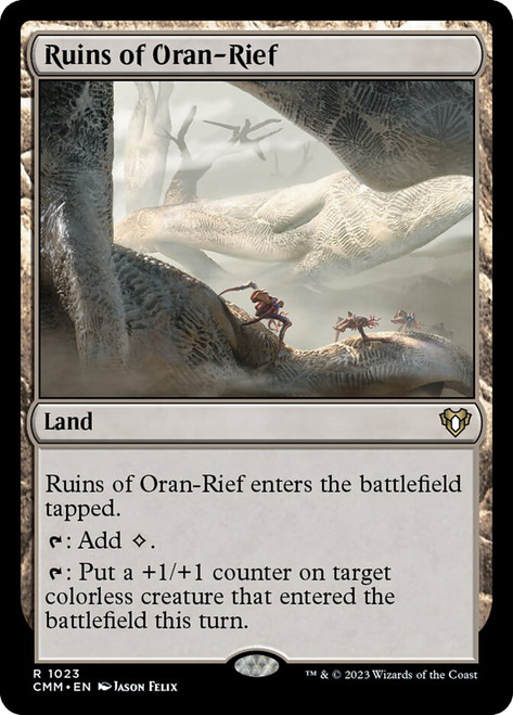 Ruins of Oran-Rief\nCommander Masters\nSingle\nMagic The Gathering