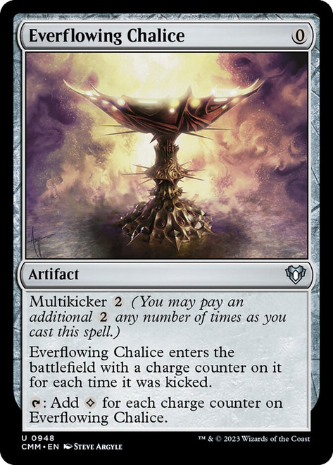 Everflowing Chalice\nCommander Masters\nSingle\nMagic The Gathering