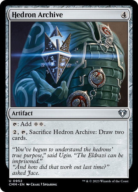 Hedron Archive\nCommander Masters\nSingle\nMagic The Gathering