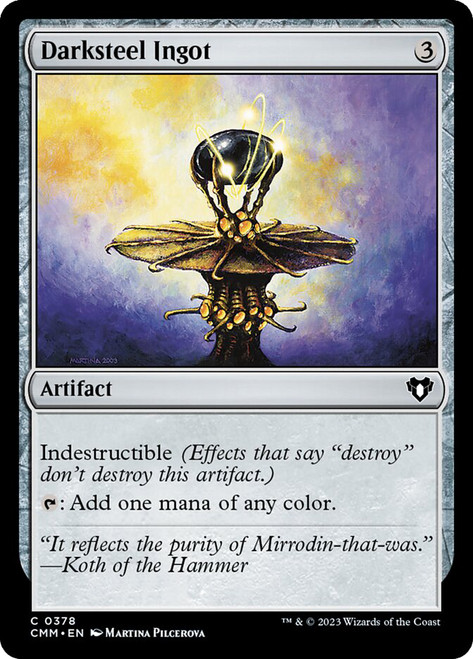 Darksteel Monolith | Commander Masters | Star City Games
