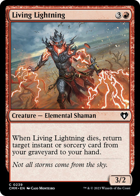 Living Lightning\nCommander Masters\nSingle\nMagic The Gathering