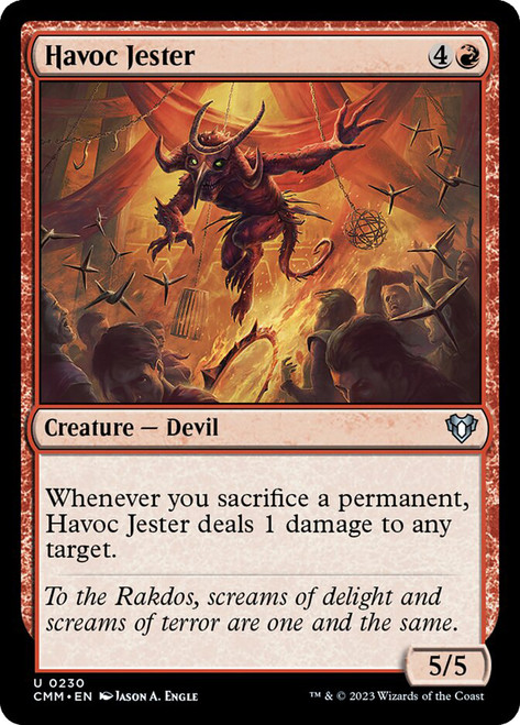 Havoc Jester\nCommander Masters\nSingle\nMagic The Gathering