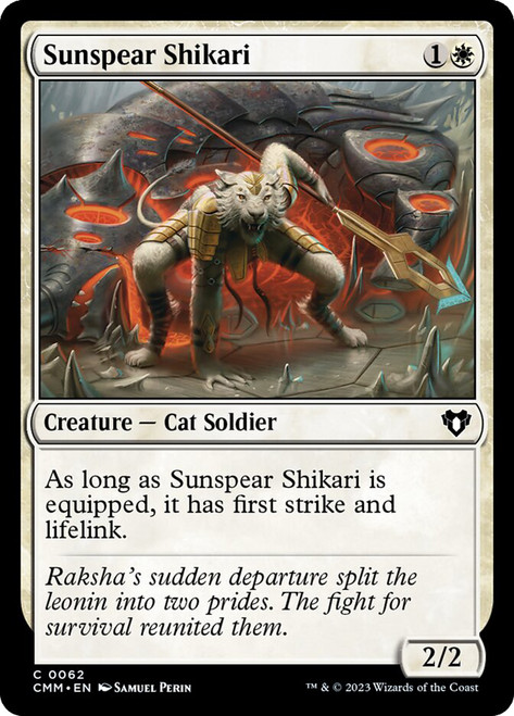 Sunspear Shikari\nCommander Masters\nSingle\nMagic The Gathering