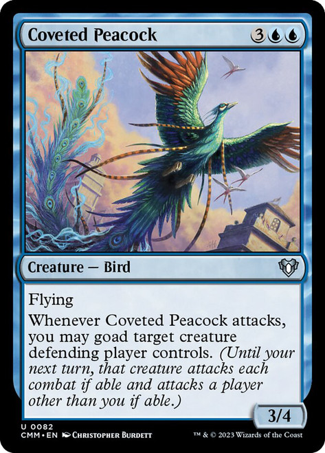 Coveted Peacock\nCommander Masters\nSingle\nMagic The Gathering