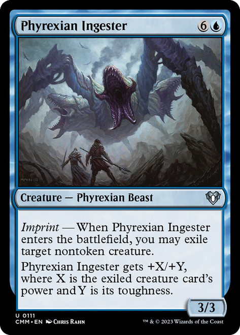 Phyrexian Ingester\nCommander Masters\nSingle\nMagic The Gathering