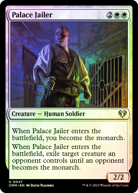 Palace Jailer\nCommander Masters\nSingle\nMagic The Gathering