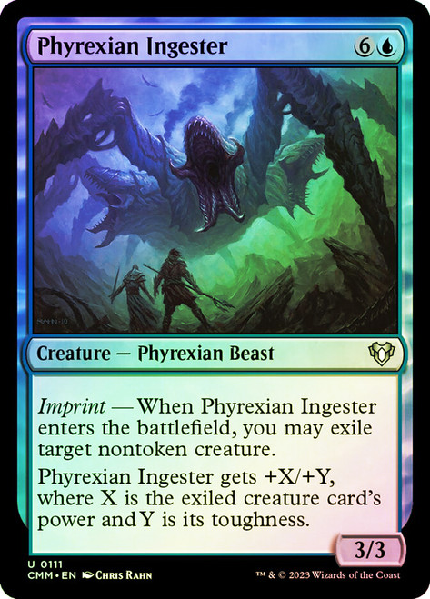 Phyrexian Ingester\nCommander Masters\nSingle\nMagic The Gathering