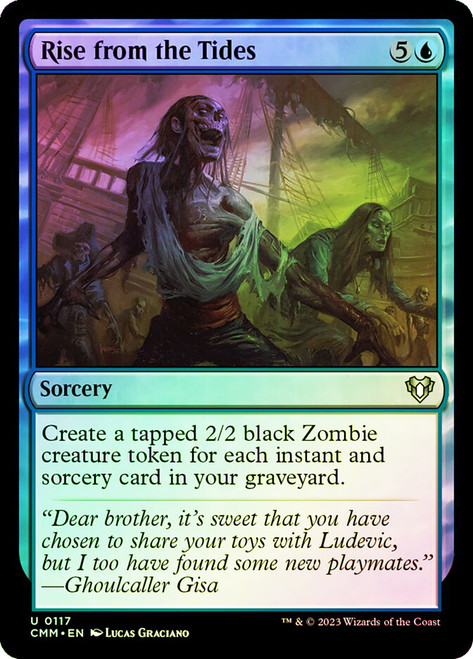 Rise from the Tides\nCommander Masters\nSingle\nMagic The Gathering