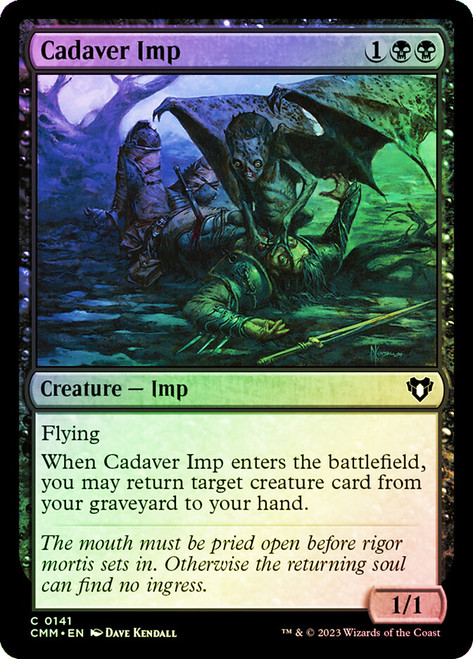Cadaver Imp\nCommander Masters\nSingle\nMagic The Gathering