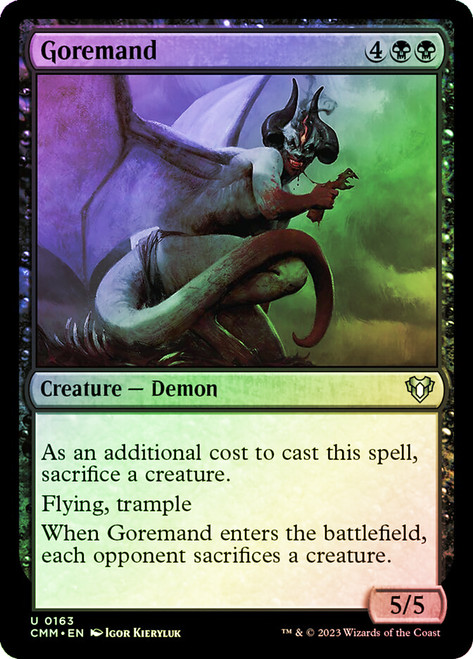 Goremand\nCommander Masters\nSingle\nMagic The Gathering