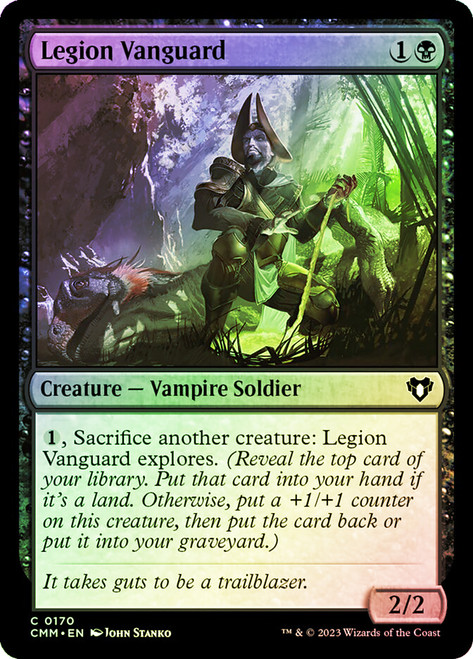 Legion Vanguard\nCommander Masters\nSingle\nMagic The Gathering