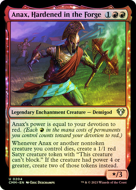 Anax, Hardened in the Forge | Commander Masters | Star City Games