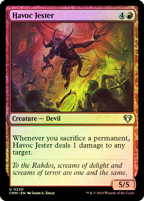 Havoc Jester\nCommander Masters\nSingle\nMagic The Gathering