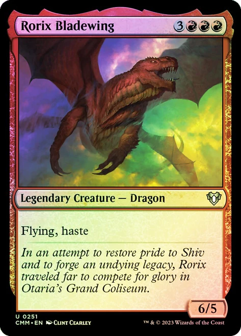 Rorix Bladewing\nCommander Masters\nSingle\nMagic The Gathering