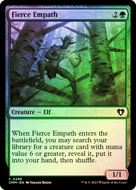 Fierce Empath\nCommander Masters\nSingle\nMagic The Gathering