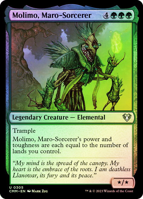Molimo, Maro-Sorcerer\nCommander Masters\nSingle\nMagic The Gathering
