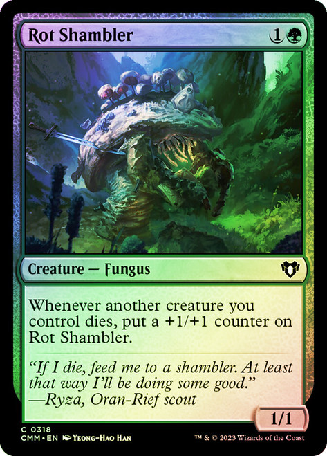 Rot Shambler\nCommander Masters\nSingle\nMagic The Gathering