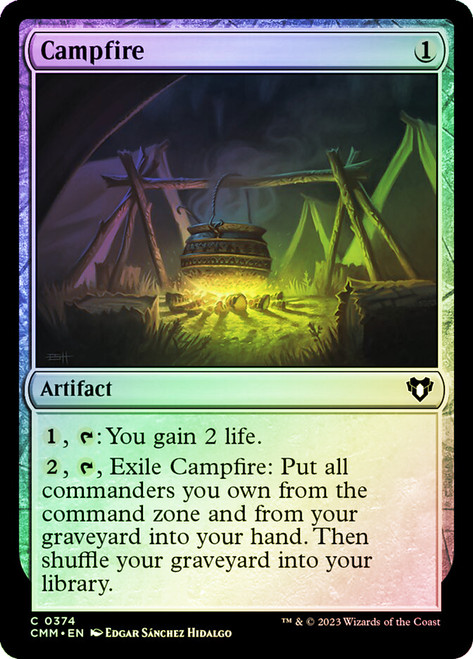 Campfire\nCommander Masters\nSingle\nMagic The Gathering