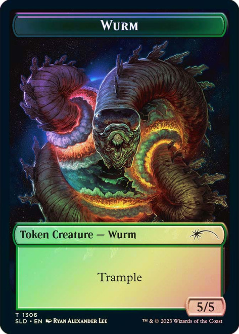 {Wurm Token} (Secret Lair)\nPromo: General\nSingle\nMagic The Gathering