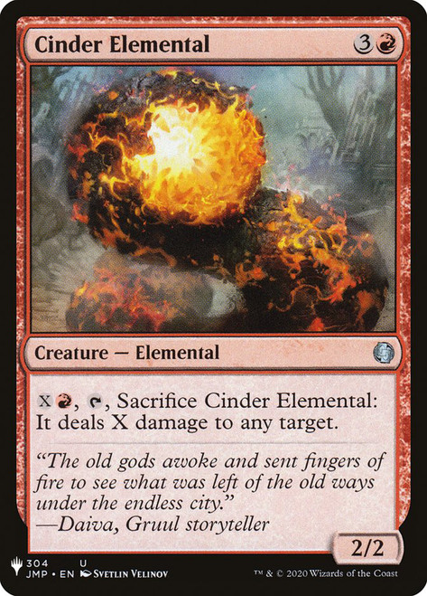 Infinity Elemental | Mystery Booster / The List | Star City Games